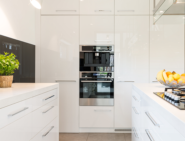 Cotton Mist kitchen application