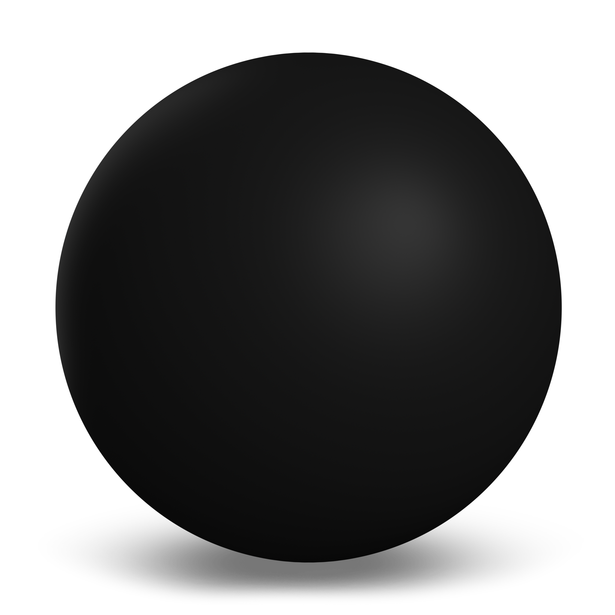 Black VT03 3D texture sphere